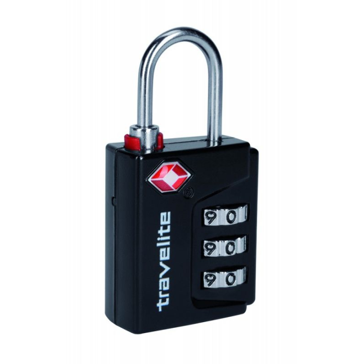 Кодовый замок Travelite Accessories Black TSA (TL000026-01), фото 