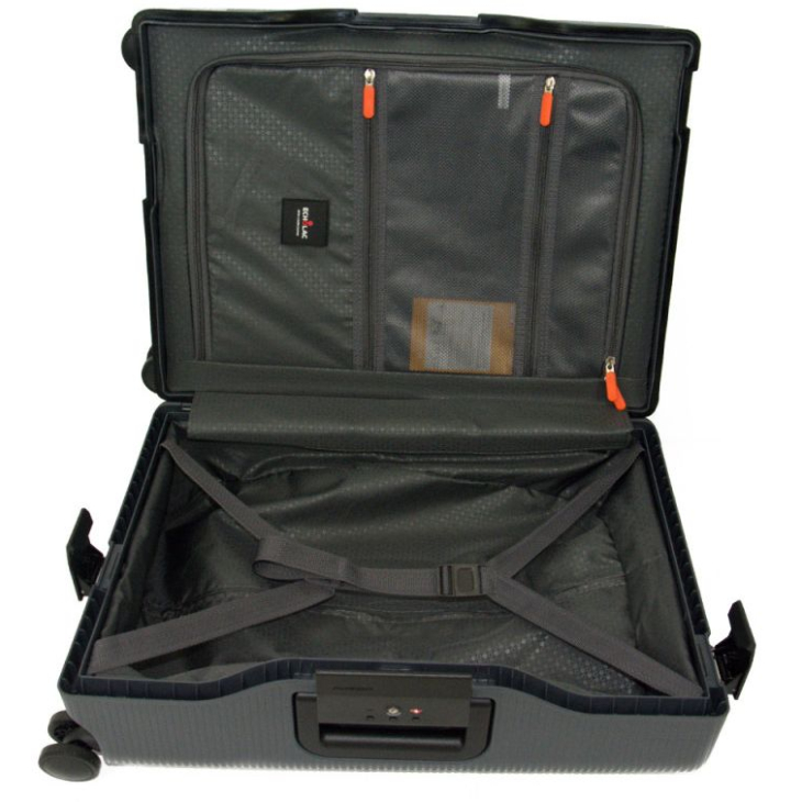 Чемодан Echolac Fusion Dark Grey S (EcPW004-403-04), фото 6