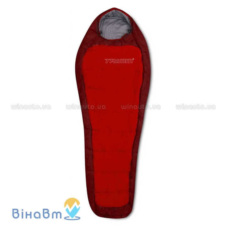 Спальный мешок Trimm Impact Red/Dark Red 195 R, фото 