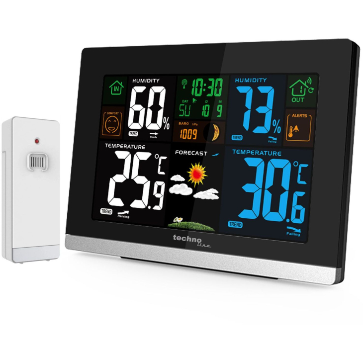 Метеостанція Technoline WS6462 Black, фото 