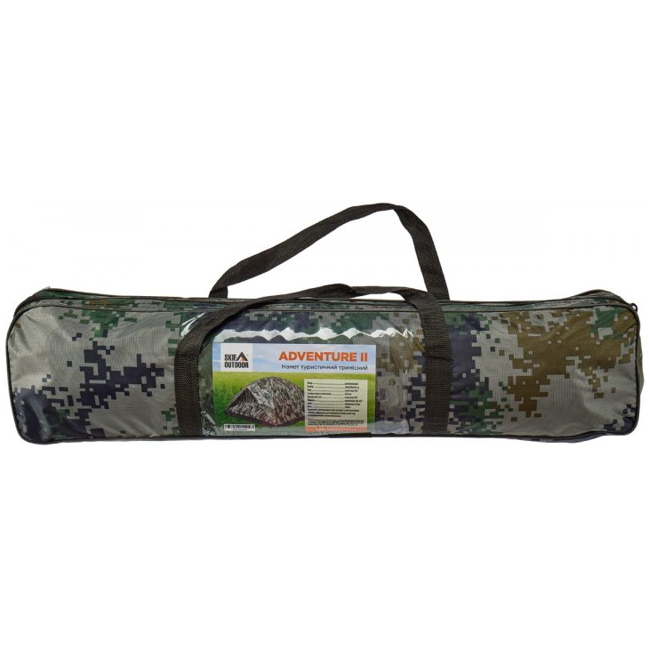 Палатка Skif Outdoor Adventure Auto II 200x200cm camo, фото 10