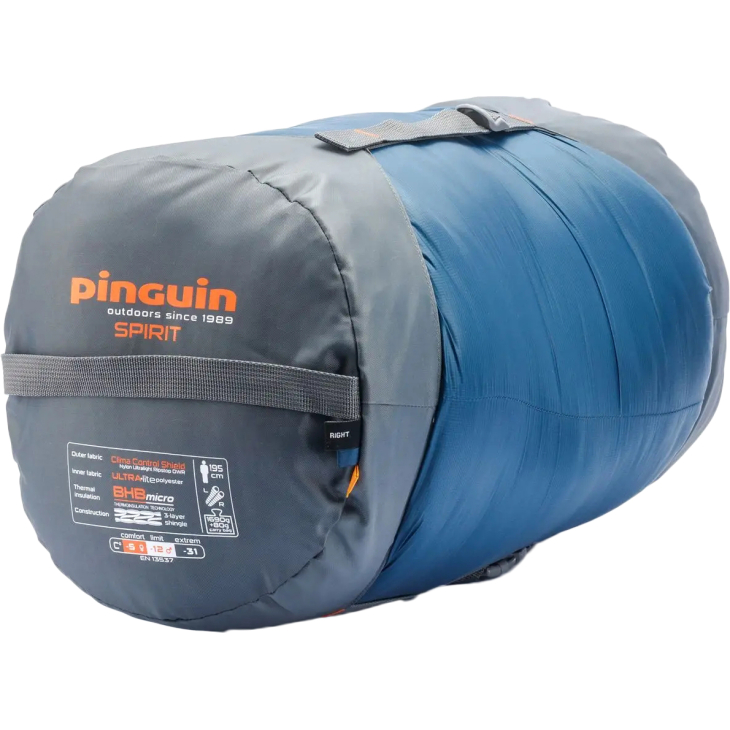 Спальник Pinguin Spirit CCS 185 2020 Blue L, фото 11