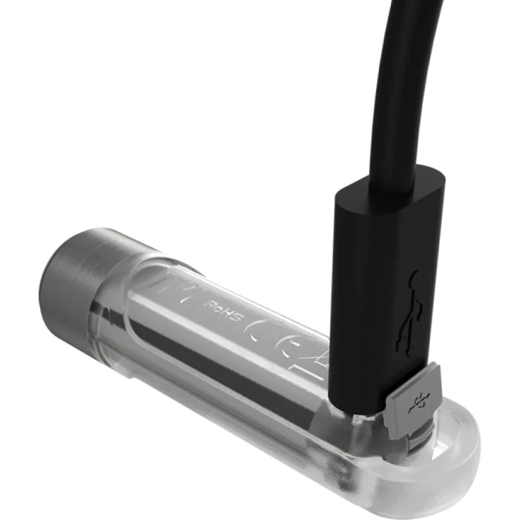 Фонарь наключный Nitecore TIKI прозрачный с USB-C, Цвет: прозрачный тип 2, фото 5