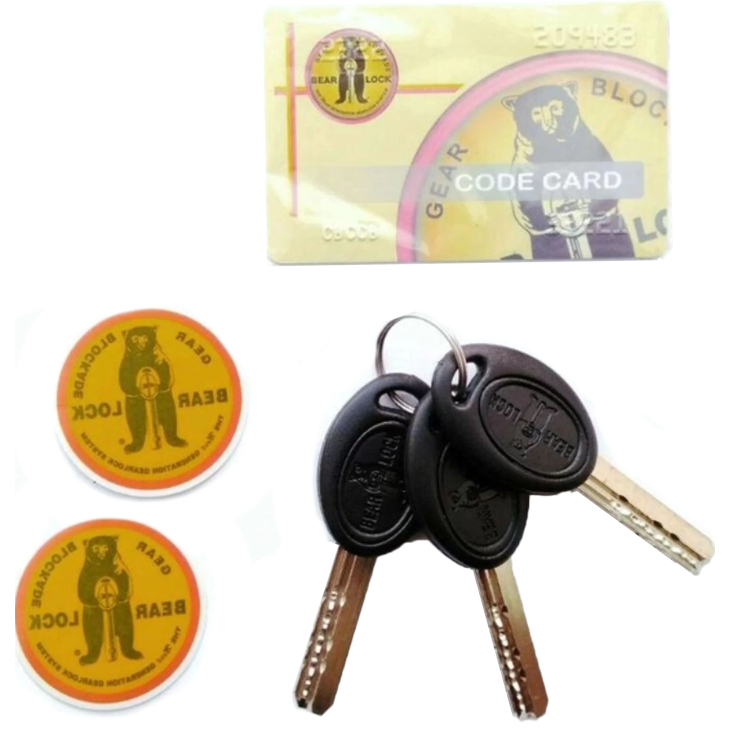 Замок механический КПП Bear-Lock Gear-actual G2 2083Lb Renault Duster M 3KEY 2018+, 6st, фото 3