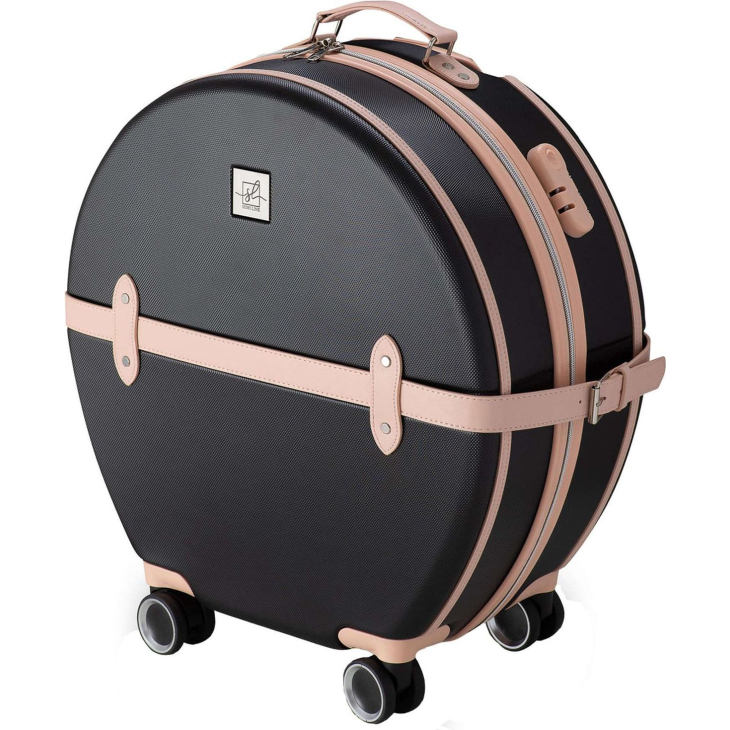Чемодан Semi Line 24" M Black/Pink Cream (T5671-3), Размер чемодана: M, Цвет: черный, фото 