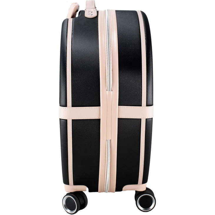 Чемодан Semi Line 24" M Black/Pink Cream (T5671-3), Размер чемодана: M, Цвет: черный, фото 9