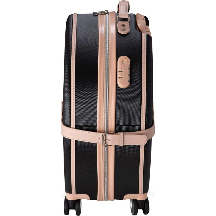 Чемодан Semi Line 24" M Black/Pink Cream (T5671-3), Размер чемодана: M, Цвет: черный, фото 11