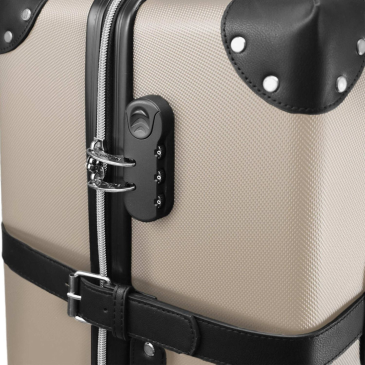 Чемодан Semi Line 28" L Champagne/Black (T5674-4), Размер чемодана: L, Цвет: бежевый, фото 10