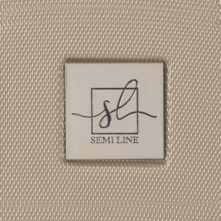 Чемодан Semi Line 28" L Champagne/Black (T5674-4), Размер чемодана: L, Цвет: бежевый, фото 12