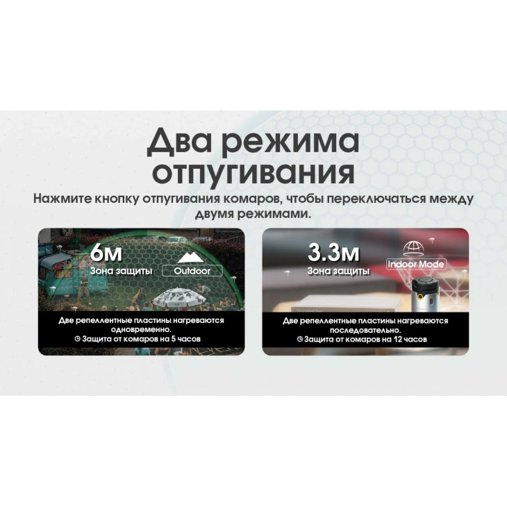 2в1 - Фумигатор беспроводной + Power Bank Nitecore EMR30 (QC 3.0, 10400mAh, Отпугиватель нагрева и ультразвука), фото 15