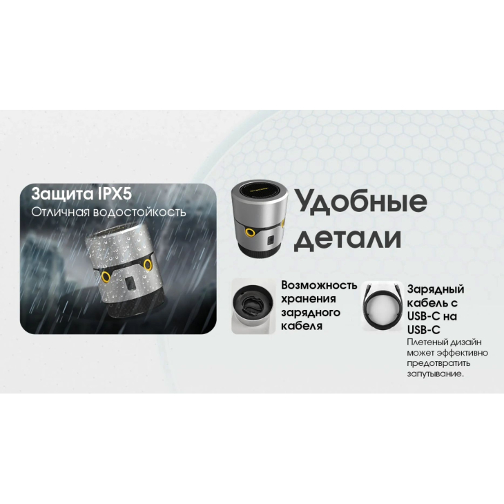 2в1 - Фумигатор беспроводной + Power Bank Nitecore EMR30 (QC 3.0, 10400mAh, Отпугиватель нагрева и ультразвука), фото 22
