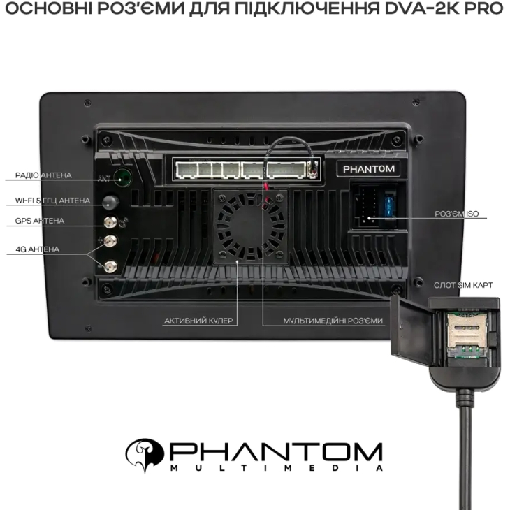 Автомагнитола Phantom DVA-2K9 Pro Max 4G 360° 8+128, Линейка: 2K9 Pro Max 8+128, фото 4