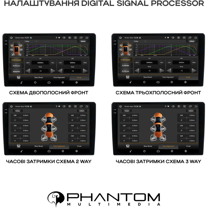 Автомагнитола Phantom DVA-2K9 Pro Max 4G 360° 8+128, Линейка: 2K9 Pro Max 8+128, фото 6