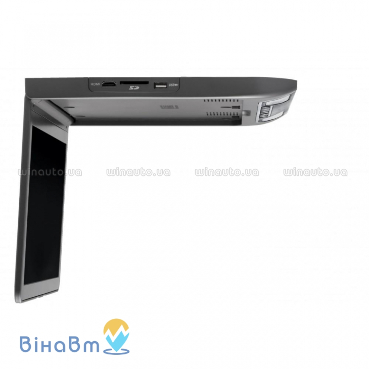 Потолочный монитор Clayton SL-1330 Full HD GR с USB/SD, цвет серый, фото 2