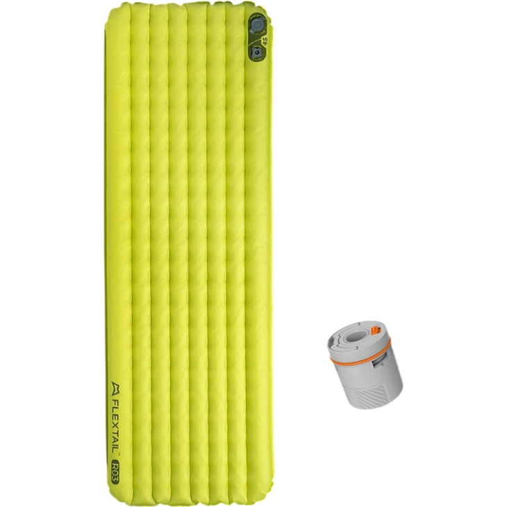 Коврик самонадувающийся Flextail Tiny Slleeping Pad R03 AVS зеленый, фото 