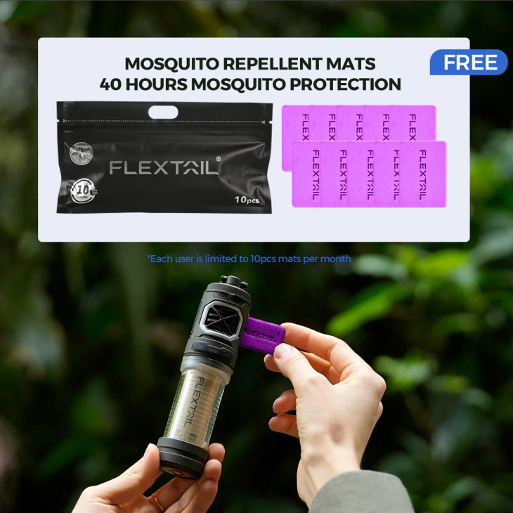 Фумигатор-фонарь кемпинговый Flextail Tiny Repel S голубой, фото 12
