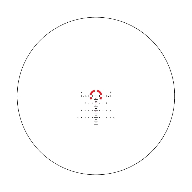 Прицел оптический Vortex Strike Eagle 1-10x24 FFP EBR-8 BDC (SE-11002), фото 9