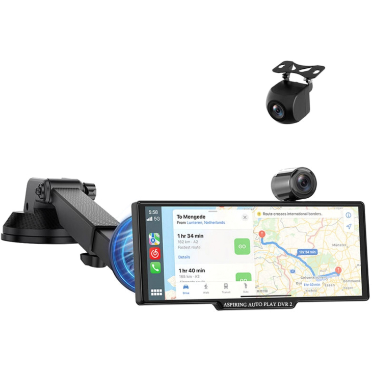 Автомобильный монитор Aspiring Auto Play DVR 2, Magnet, CarPlay, Android Auto, фото 3