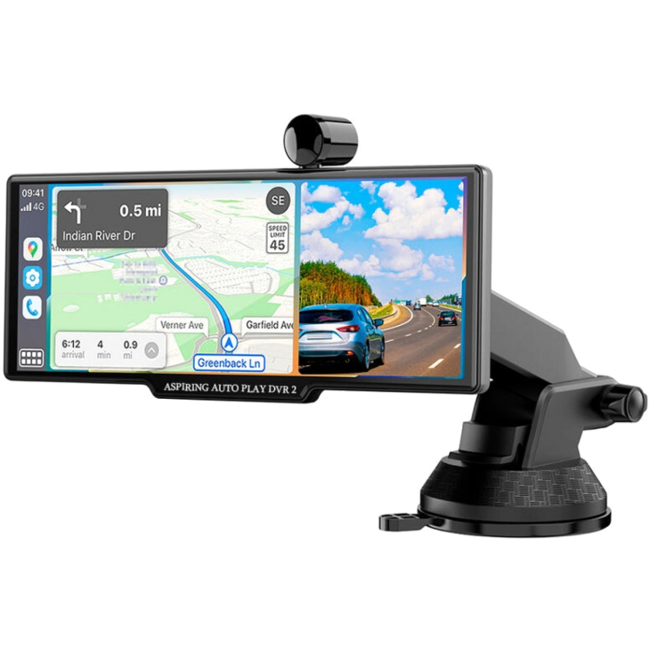 Автомобильный монитор Aspiring Auto Play DVR 2, Magnet, CarPlay, Android Auto, фото 7