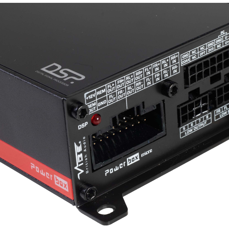Процессорный усилитель Vibe POWERBOX65.4-8MDSP-V3 4-канальный, фото 9