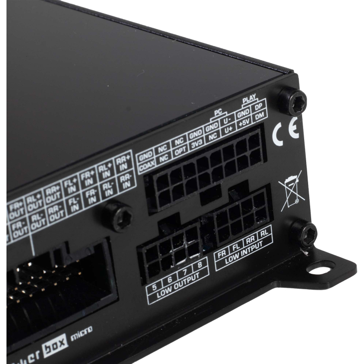 Процессорный усилитель Vibe POWERBOX65.4-8MDSP-V3 4-канальный, фото 11