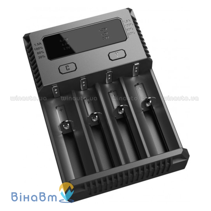 Зарядное устройство Nitecore Intellicharger i4 New, 4 канала, фото 2