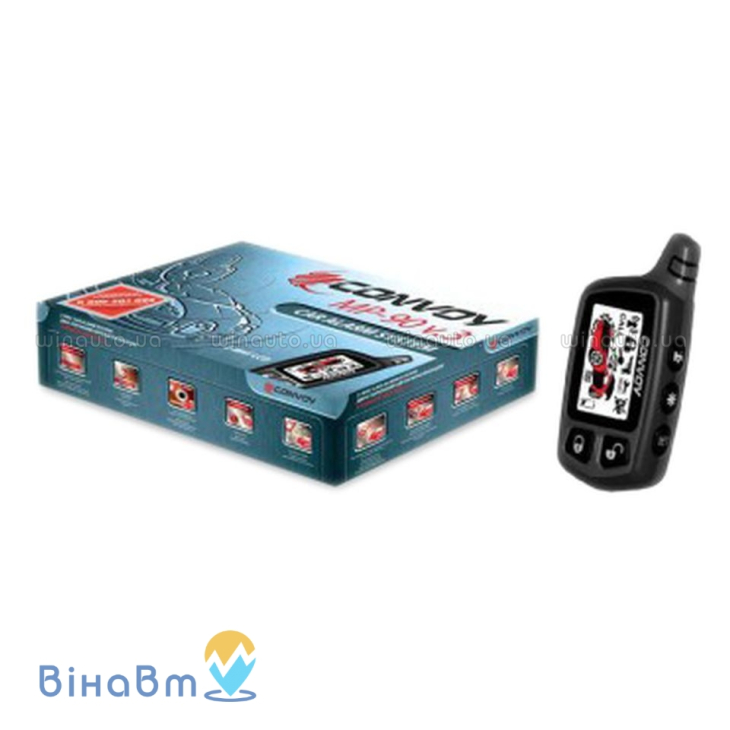 Автосигнализация Convoy MP-90 v.3 LCD двухсторонняя, фото 