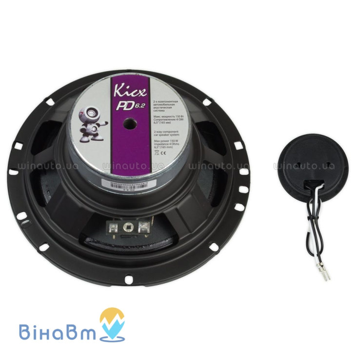 Автомобильная акустика Kicx PD 6.2, фото 2