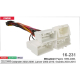 Комплект переходников Carav 16-231 в Mitsubishi Pajero 1999-2006, Outlander 2002-2008, Lancer 2000-2010, Grandis 2003-2010 (для магнитол 7", 9", 10.1"), фото 4