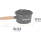 Ковш эмалированный Petromax Enamel Pan 1 л Черный (px-panen1-s), фото 5