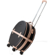 Чемодан Semi Line 24" M Black/Pink Cream (T5671-3), Размер чемодана: M, Цвет: черный, фото 7
