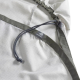 Вкладыш в спальник Sea to Summit Silk Blend Sleeping Bag Liner Mummy - S Moonstruck Grey, фото 6