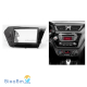 Переходная рамка Carav 11-412 для Kia Rio, K2 (Left Wheel) piano black, фото 4