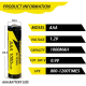 Аккумулятор LiitoKala Ni-10/AAA 1.2V AAA 1000mAh, фото 2