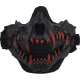 Маска для страйкбола WoSport Fangs Mask Black, фото 