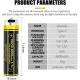 Аккумулятор LiitoKala USB-King4000 3.7V 18650 4000mAh с USB, фото 5